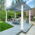 Garden Park Grape Trellis Landscape Arbours Decorative Gazebo Waterproof WPC Composite Pergola